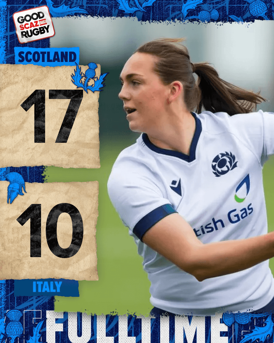 Scotland snatch victory in Parma against Italy after drawing 7-7 at half-time! 🏴󠁧󠁢󠁳󠁣󠁴󠁿

What did you make of that result?

#ITAvSCO #GuinnessW6N