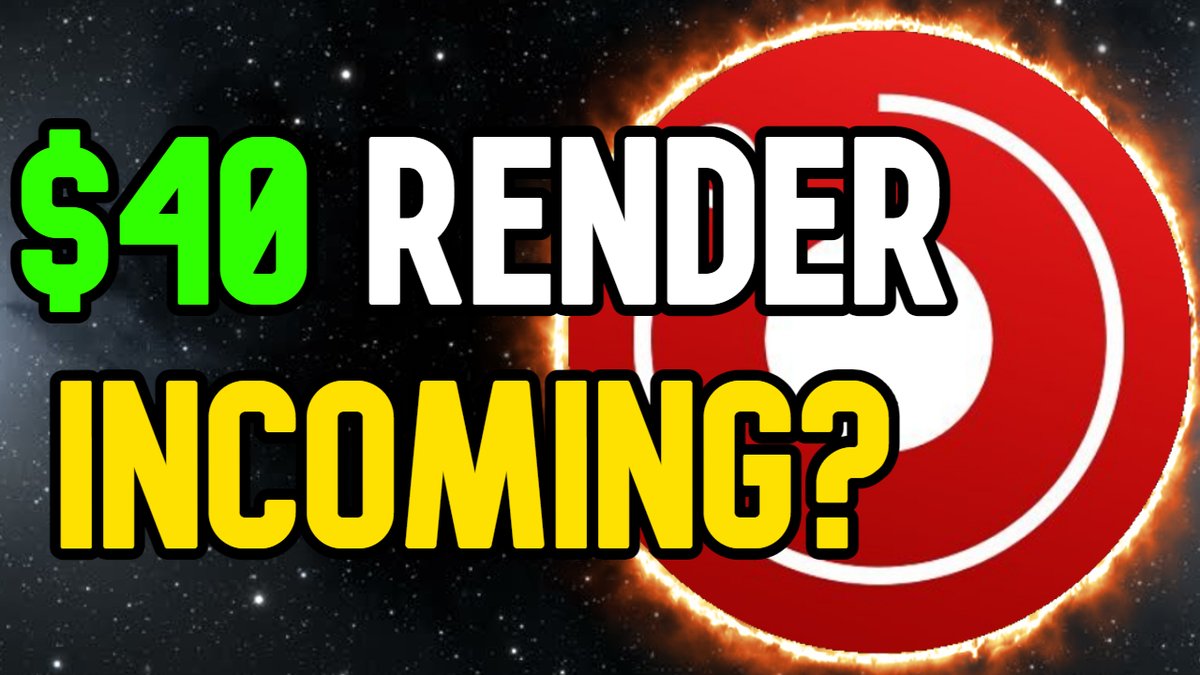TheRealD0c's tweet photo. I just made a video explaining why $RNDR will trade above $40 in the coming 2 months.
If you want to know why $RENDER will be extremely Bullish in Q2, watch the video below!
๐๐๐๐๐๐๐
THE VIDEO: https://t.co/4fFDOcw8YZ https://t.co/bbrkp41JEk