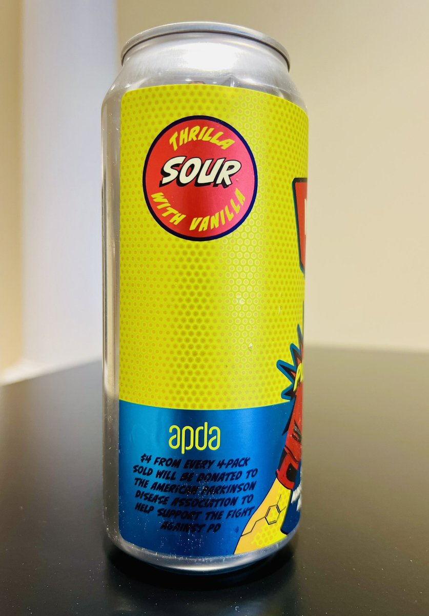 It’s a good day to get PunchD! Our annual team-up with @RSBAPEXPT & @apexptva1 is back to support @APDAParkinsons! $4 from every 4-pack sold will be donated to support APDA’a fight vs. Parkinson’s. The 2024 Edition: THRILLA WITH VANILLA 🥊🥊 Sour Ale with Lime, Mango, & Vanilla!