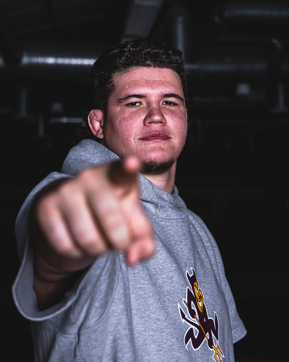 ASUWrestling's tweet photo. One win away from Paris.

Watch Cohlton Schultz take on Adam Coon tonight in the Championship Series at the @USAWrestling Olympic Team Trials beginning at 3:30 p.m. AZT🤼

After winning the first meeting this morning, Schultz needs just one win tonight to qualify for this summer's Olympic Games.

📸 Tony Rotundo/Wrestlers Are Warriors