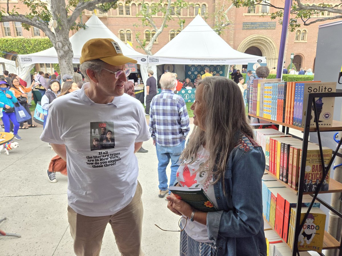 Come to Alta Journal tent 111 now for your signed copy of my new novel, Chicano Frankenstein! Here until 11:00 a.m. #LATFOB @AltaJournal @BeeZee @latimesfob