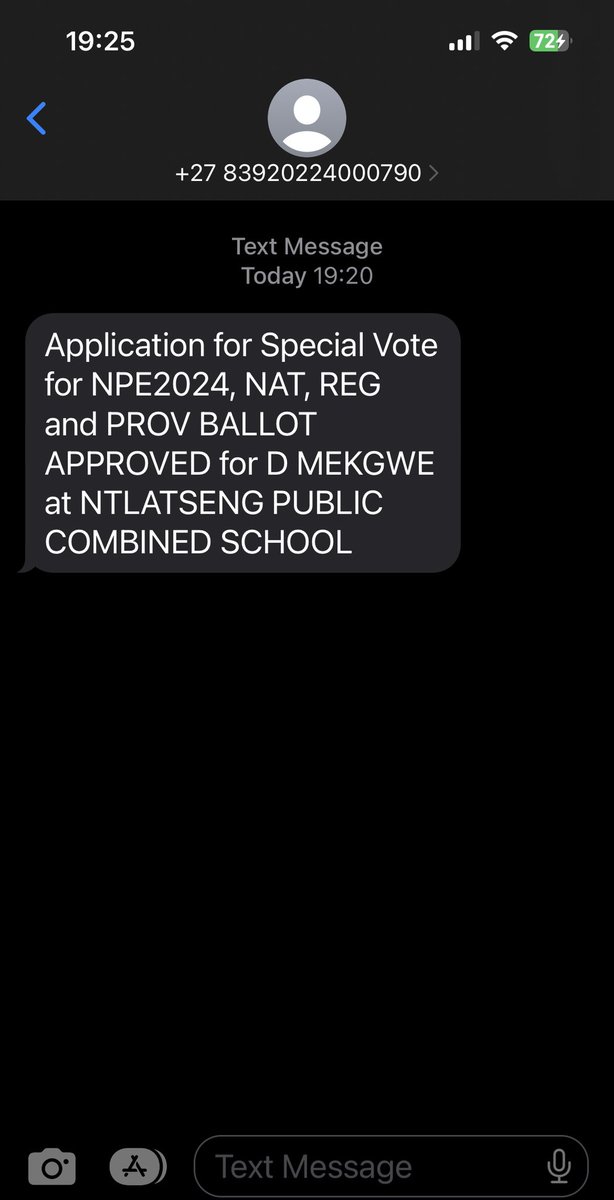ApstDeza's tweet photo. #EFFMustRise ❤️🖤💚
Done ✅ Fighters let’s Register for Special Votes. On the 29th May We Must Guard The EFF Votes 24 Hours, Register;
1. Using the IEC online application form available via:
https://t.co/kQ8KGQIbLN…
2. SMS your ID to 32249, R1.00 per SMS
#VoteEFF29May
#MalemaForSAPresident