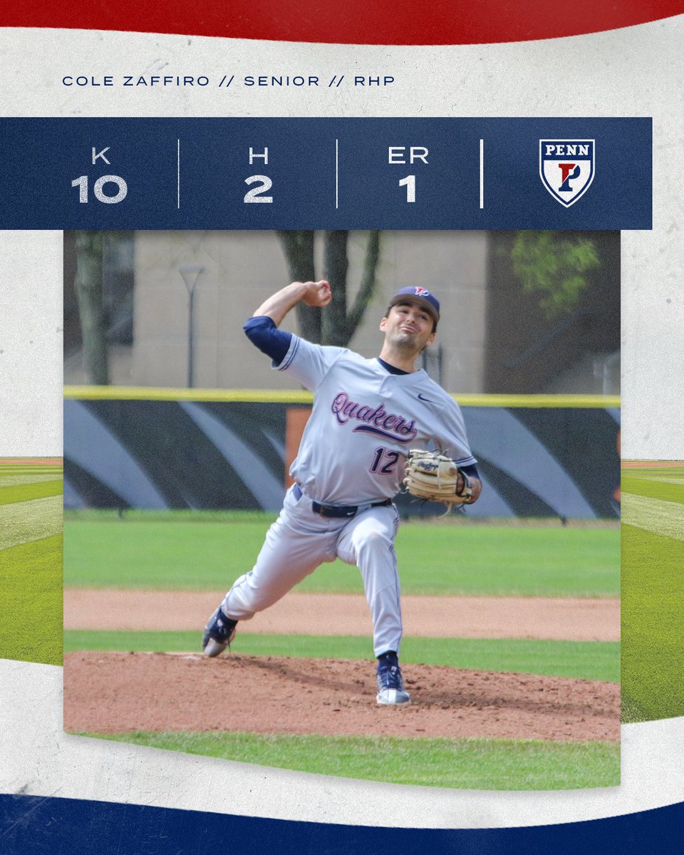 Solid day at the office for Cole Zaffiro👏👏

#QuakeShow | #FightOnPenn