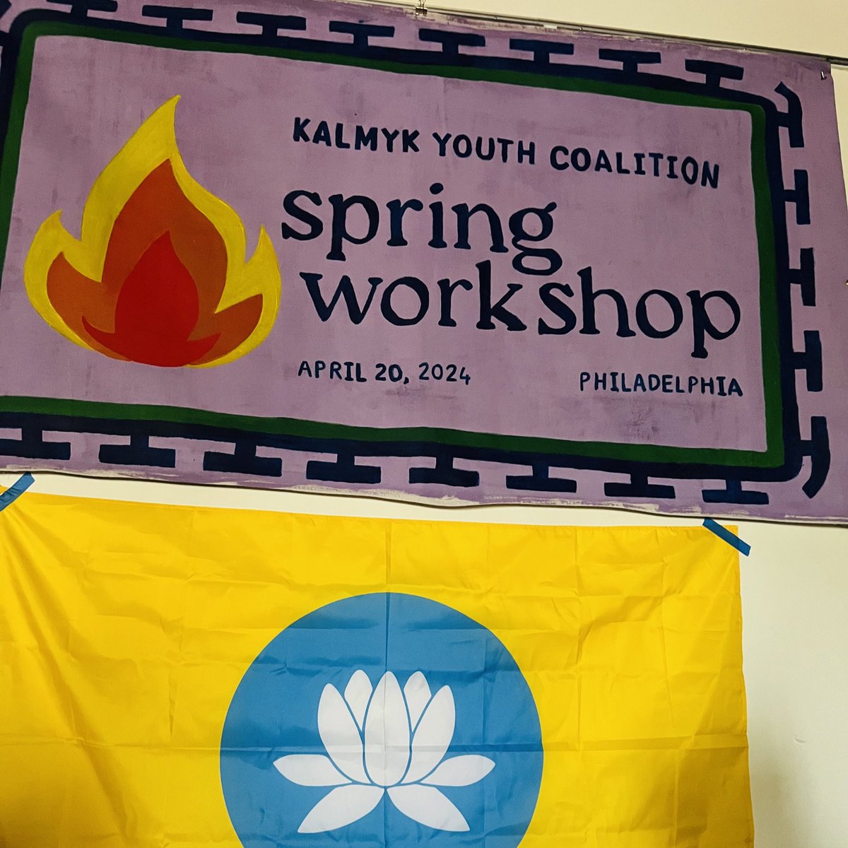 today i’m at the kalmyk youth coalition spring workshop, a small but mighty event with a focus on oirat-kalmyk language and culture organized by children and grandchildren of kalmyk refugees brought to the US after WWII (including my family), and those who have recently fled