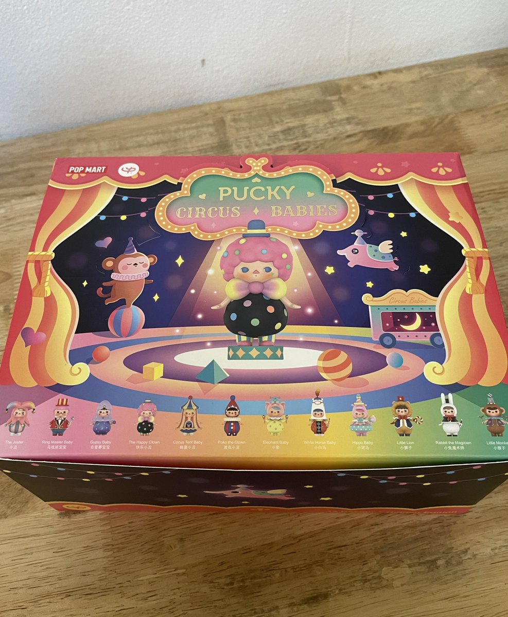 isnotfruit's tweet photo. 📌 ขาย / pop mart 
ㅡ pucky circus babies
ㅡ 2000 (รวมส่ง) 📮🫧

* ยกกล่องแต่มีตัวซ้ำ 3 แบบ
ㅡ แกะซีลแล้วขอคนรับได้ค่า
ㅡ ขายถูกมากพร้อมส่งมาก

#ตลาดนัดpopmart #circusbaby
#กล่องสุ่ม #กล่องสุ่มpopmart 
#ตลาดนัดกล่องสุ่ม #กล่องสุ่มโมเดล 
#ตลาดนัดของเล่น #popmartthailand https://t.co/c58cxbyFw4