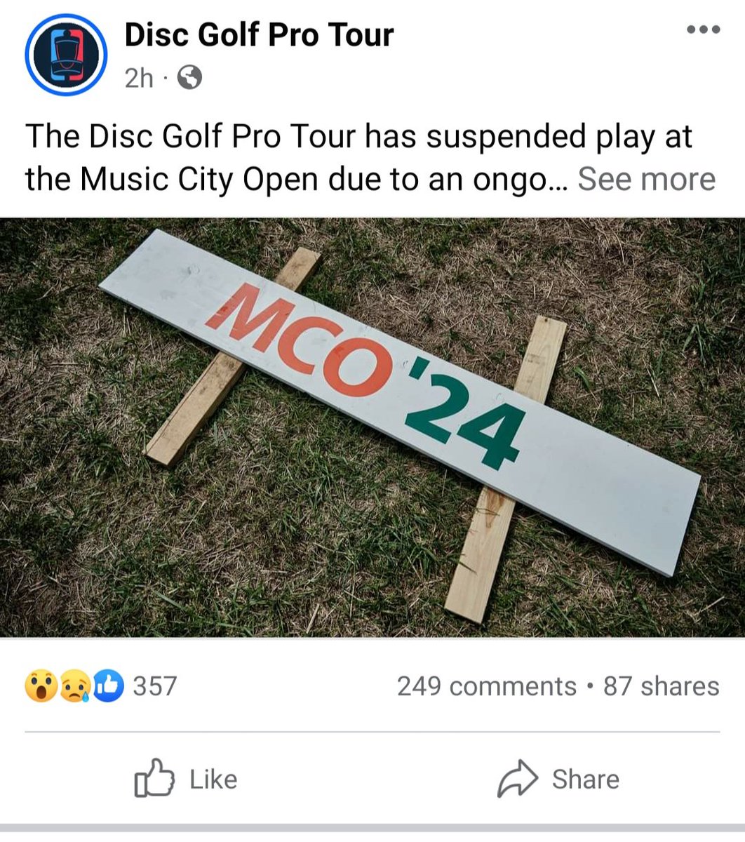 Dgpt turned off comments on two of its Facebook posts related to the stoppage of play due to the threat of violence. The number of people who are blaming the victim in this case is alarming, even for someone who studies this topic.