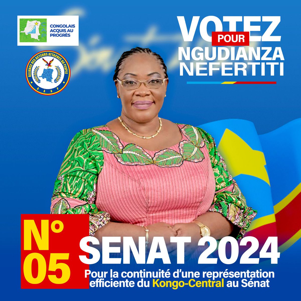 Neptydiya's tweet photo. Pour la continuité d'une représentation efficiente de notre chère province kongo central au Sénat, chers députés provinciaux,votez pour Ngudianza Néfertiti. N°5. @KisulaNefertiti @YvesTutonda @nevillemashita4  @OliviaBoyongo @chancelier_balu @ghandy_g @lumon https://t.co/WQ6cVWv4r8