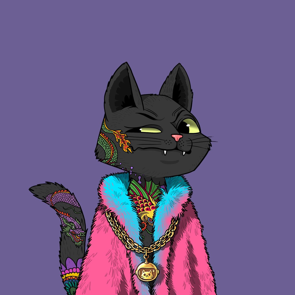 🐈‍⬛ MEOWWWW ✨ 

#6,389

Today we sealed one of the holy grail <a href="/MarsCatsVoyage/">Mars Cats Voyage</a> NFTs 

This one ☝🏻 will NEVER leave the Cubedrop Vault 

Big respect to <a href="/_funDAMENtals__/">fundamentals 💀👽🐱</a> 

The tattoos, the pimp Jacket &amp; gold chain you can call him Top Cat ‼️