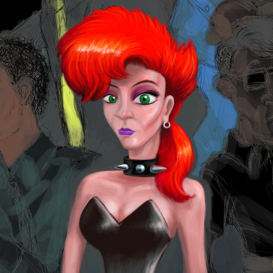 rEtRo_sPexX's tweet photo. Well I've been working on my Lucasfilm fan art again today. π¨ποΈ
I think it's starting to come together.π
Razor is almost complete, just another seven to go! π
#Lucasarts #Lucasfilm #ManiacMansion #RonGilbert #FanArt #Videogame https://t.co/EzhdJHkkZe