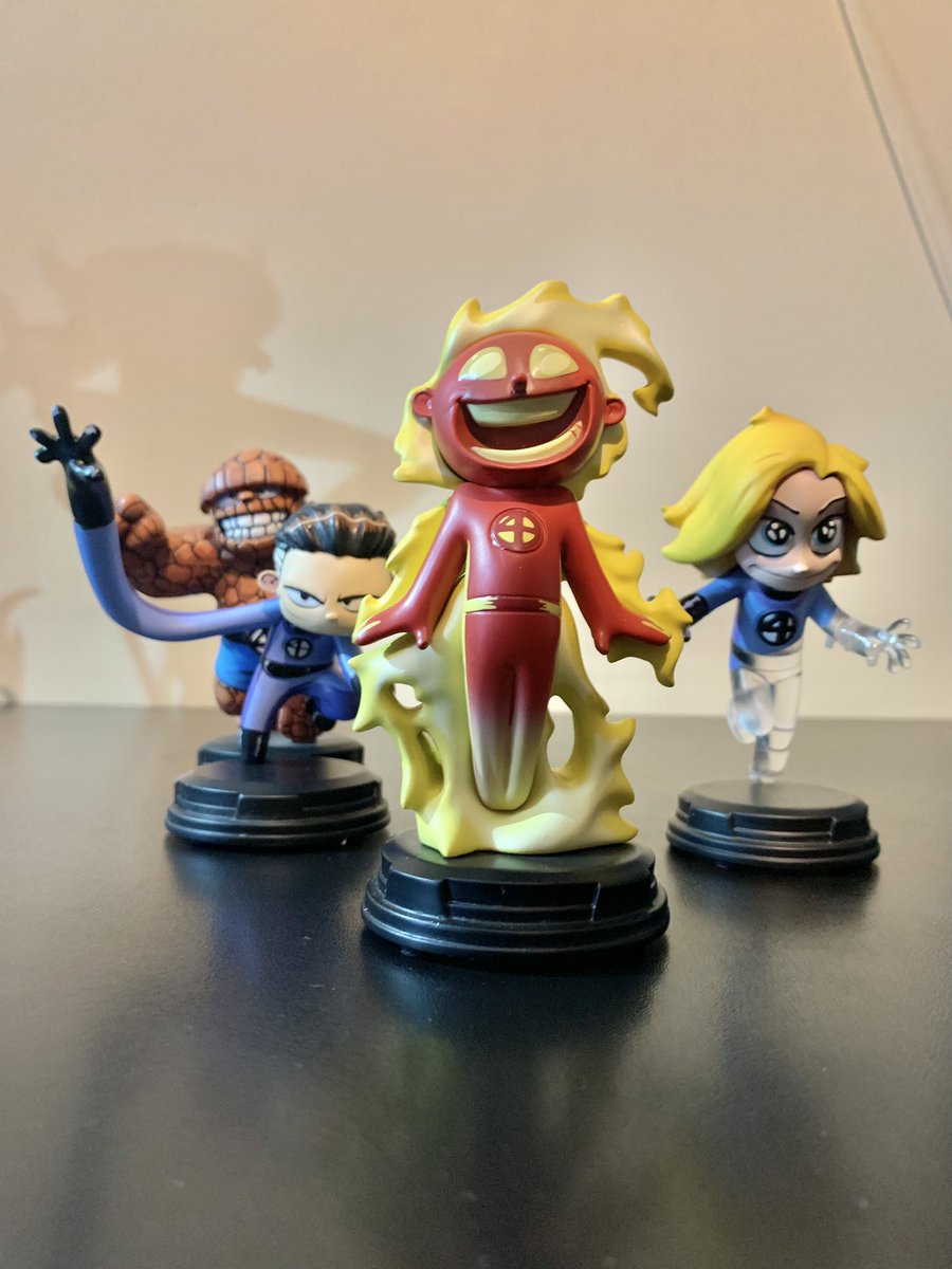 johann_lacrosaz's tweet photo. Enfin la famille au complet et merci à @librairie_cedille @gentlegiantltd inspirée par le dessinateur @skottieyoung #gentlegiant #statues #animatedstyle #skottieyoung #marvelanimated #marvel #comics #thefantasticfour #mrfantastic #reedrichards #invisiblewoman #susanstorm https://t.co/6LYdwBaAWB