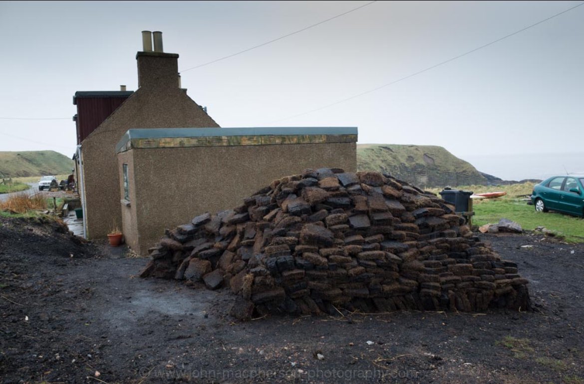 This made me laugh - an AI generated image of ‘peat stacking’ in the Hebrides by @Dunringle and the reality by @JohnWMacPherson - worth a re-post.