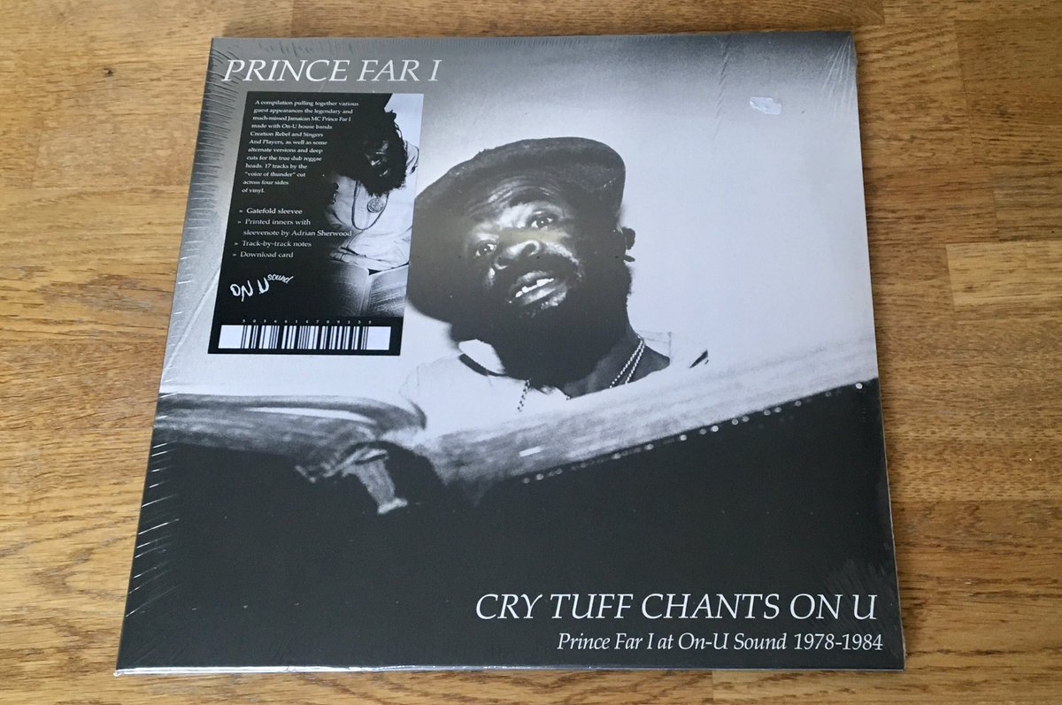 Today’s #RSD2024 purchase from @SmugglersShop - Prince Far I’s Cry Tuff Chants On U. Coincidentally spotted Adrian Sherwood down the pub last night princefari.bandcamp.com/album/cry-tuff…