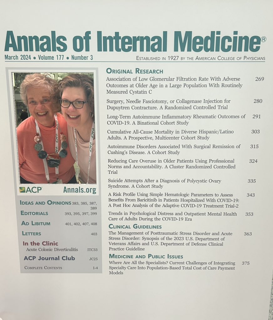 Two generations of internists! #IM2024 <a href="/ACPIMPhysicians/">ACP</a>