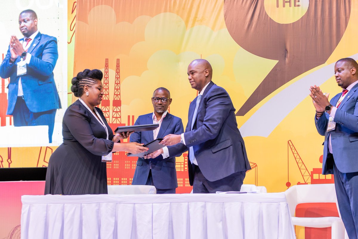 Private Sector Foundation Uganda (PSFU) and Uganda Chamber of Mines and Petroleum (UCMP) partner to advance the interests and participation of the Private Sector in #oilandgas, and mining. #0ilandGasConvention2024