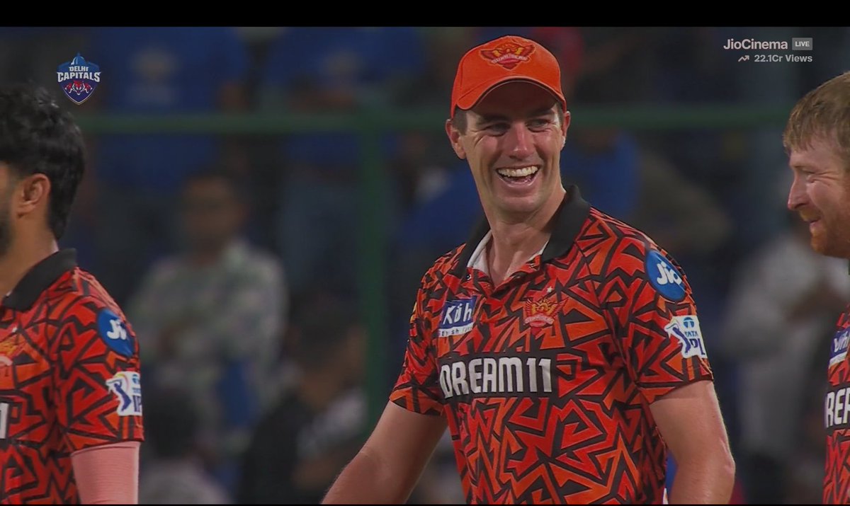 SRH in IPL 2023 - 4 wins from 14 games. SRH in IPL 2024 - 5 wins from 7 games. PAT CUMMINS CREATING LEGACY IN SRH. 💪