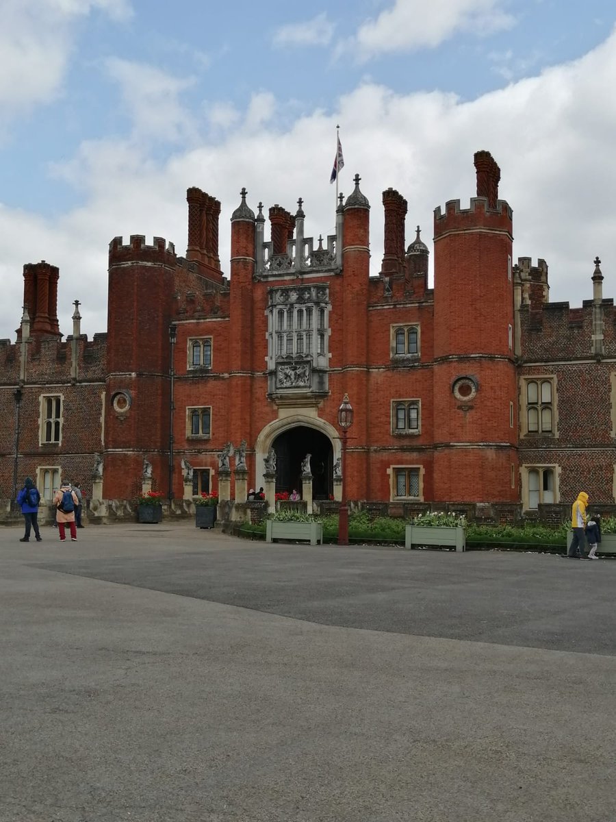 Hampton Court out dogwalking in Surrey