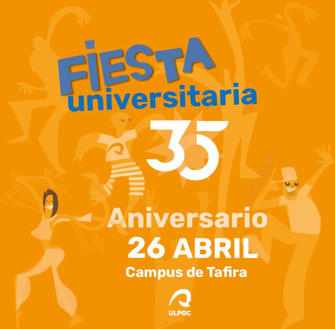 Esta semana celebramos los 35 años de la <a href="/ULPGC/">ULPGC</a> en el parking de la EITE 🥳