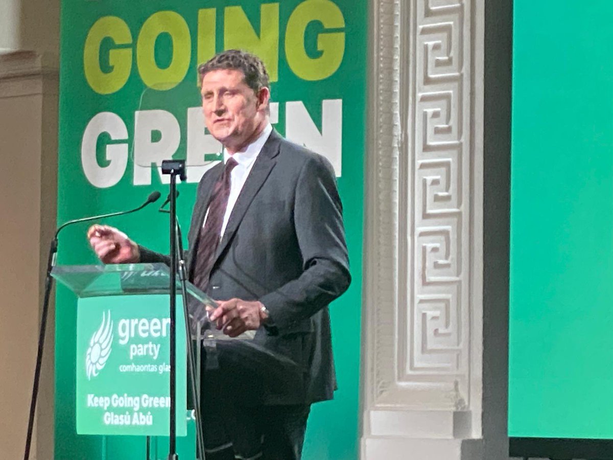 greenparty_ie's tweet photo. We can reduce conflict and forced migration by investing in energy and climate security in the most vulnerable countries.

A Green vote is a vote for peace.

#GPRally24 #KeepGoingGreen #GlasúAbú https://t.co/6KDC9T41gz