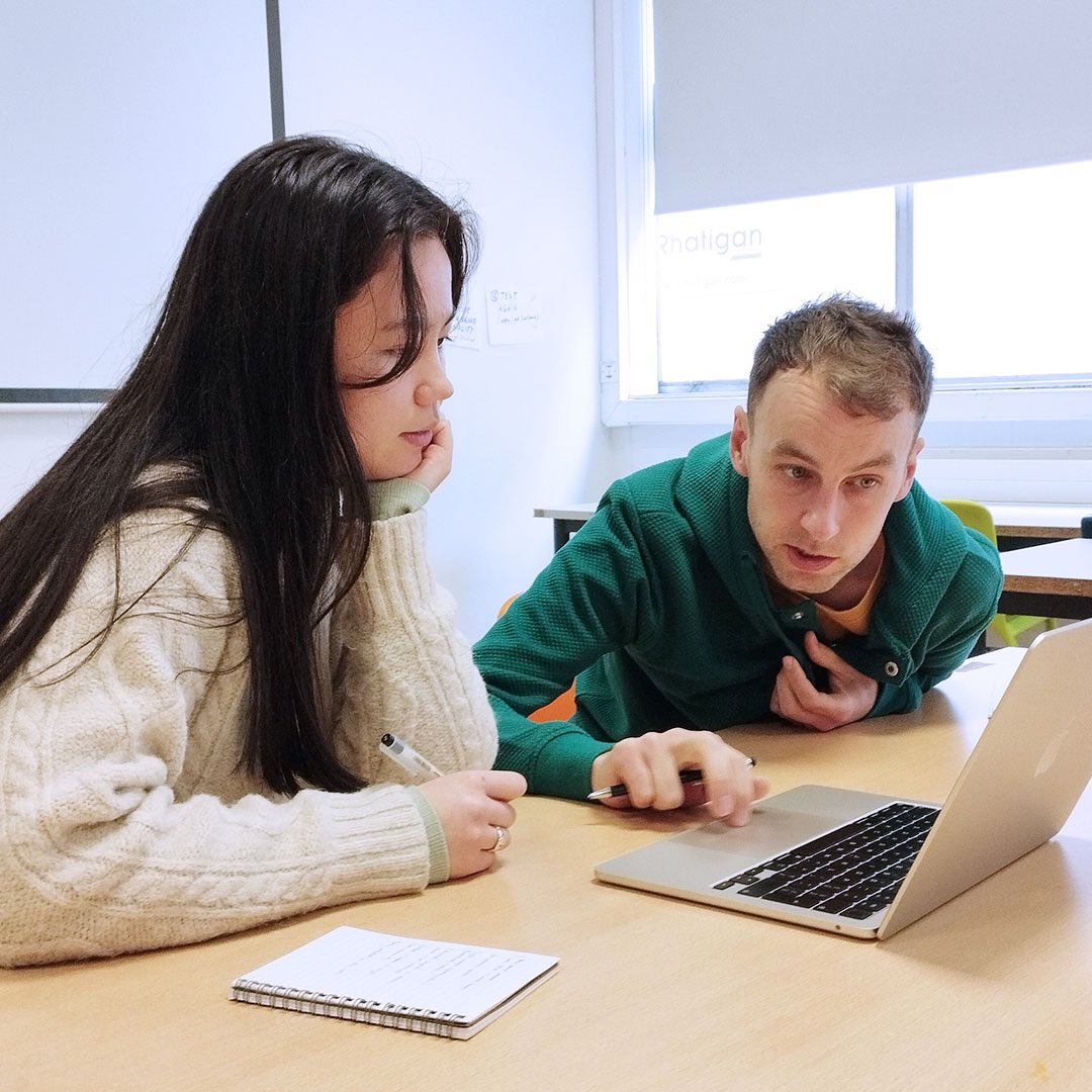 Reflections of 3rd year Visual Communication students on their portfolio clinic with Rebecca and Alan from @Babelfisbrand. #portfolioclinic #mtu #designcork #designireland #visualcommunications #ccadmtu