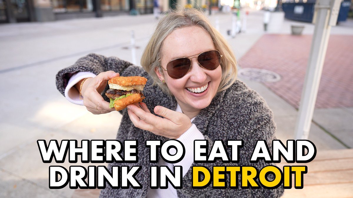 Detroit is a destination for food lovers with new restaurants popping up all of the time. In this video, <a href="/eileenaldis/">Eileen Aldis</a> + I take you on a culinary tour of some of the best and most beautiful.

WATCH: bit.ly/detroitfoodie

#detroit #detroitrestaurants <a href="/visitdetroit/">Visit Detroit</a> <a href="/morenoandco/">morenoco</a>