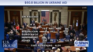 It appears we have Ukraine aid passed in the House. On to the Senate. 🇺🇦🇺🇸