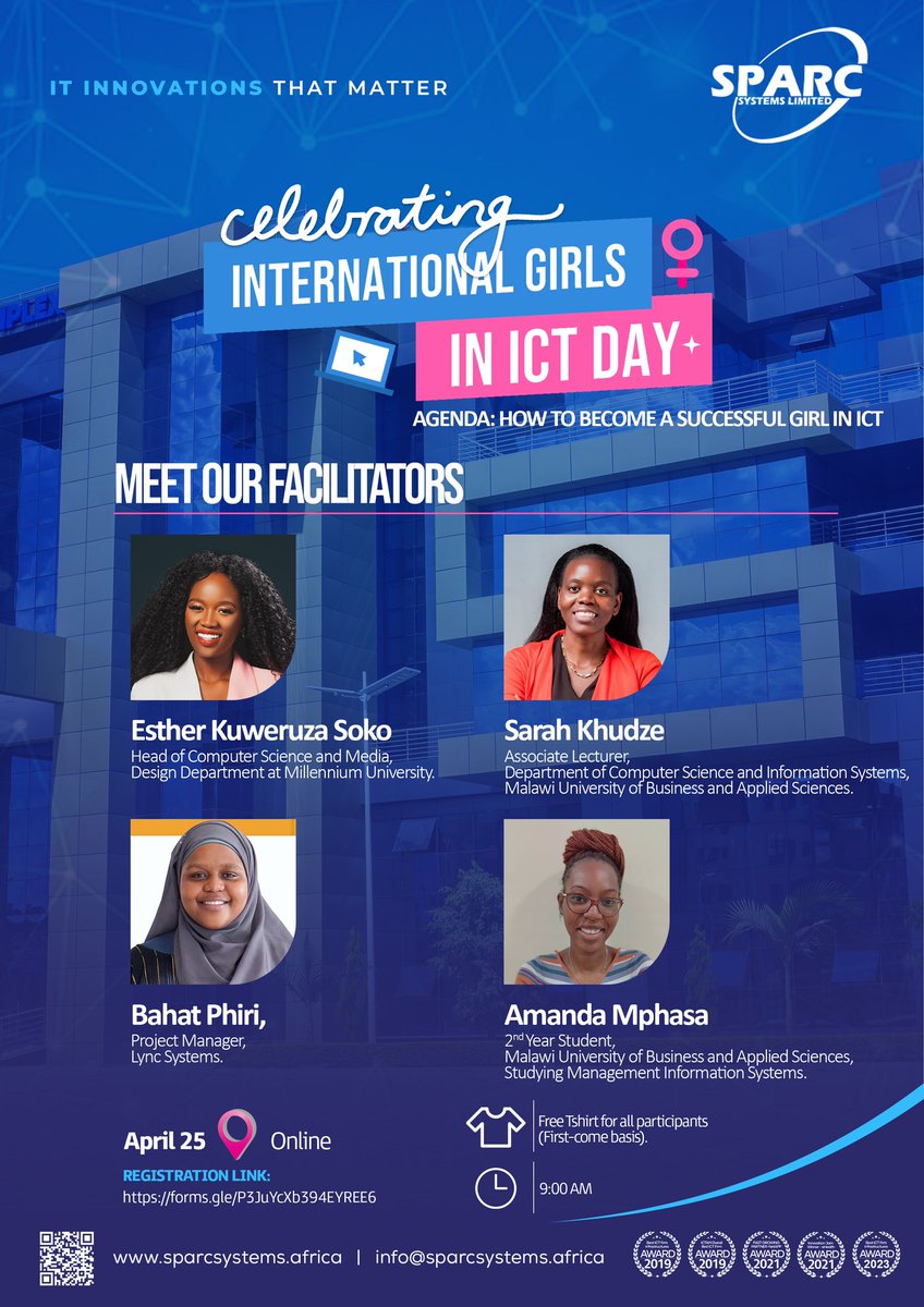 Dear Female College students or Secondary school leavers 

This one is for you 

#girlsinICT2024
#leadership 
#sparctheundisputed