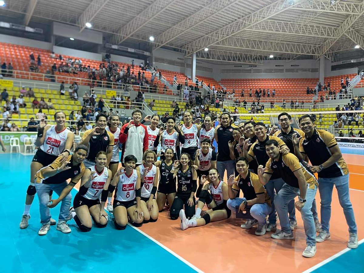 We put up a good fight, Awesome Nation ❤️

Like and follow our page for more updates! 
IG: cignal_hdspikers
FB: Cignal HD Spikers