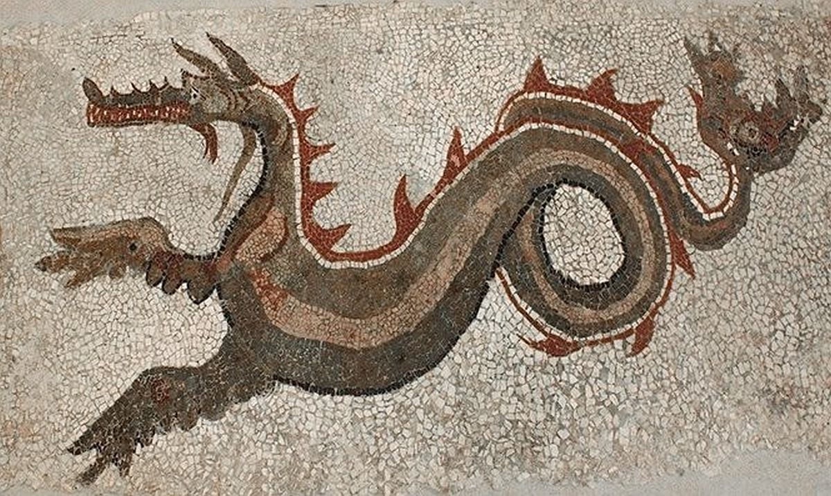 Even dragons give praise to the Lord, because their nature and aspect, if one examines them closely, are not without presenting a certain modicum of beauty and design. — Saint Ambrose, Hexameron II.4