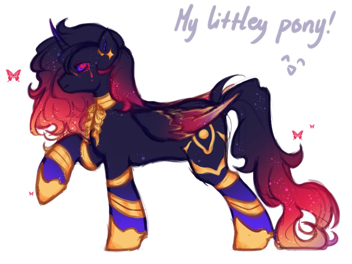 My little ponyyyy 
#primarysans #mlp #mlpoc