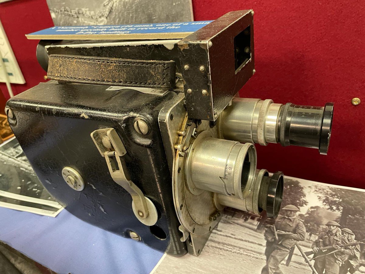 A “Normandy” camera, one of the small number made to record the D-Day landings.