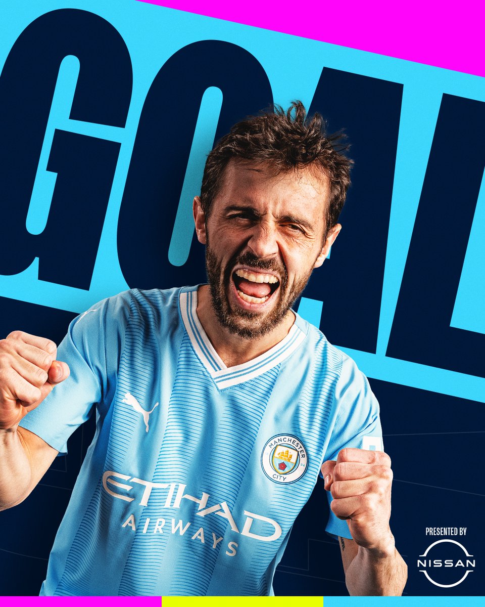 BERRRNNARRRRDOOOOOOOOO!!!! 🩵 1-0 🔵 #ManCity | #FACup