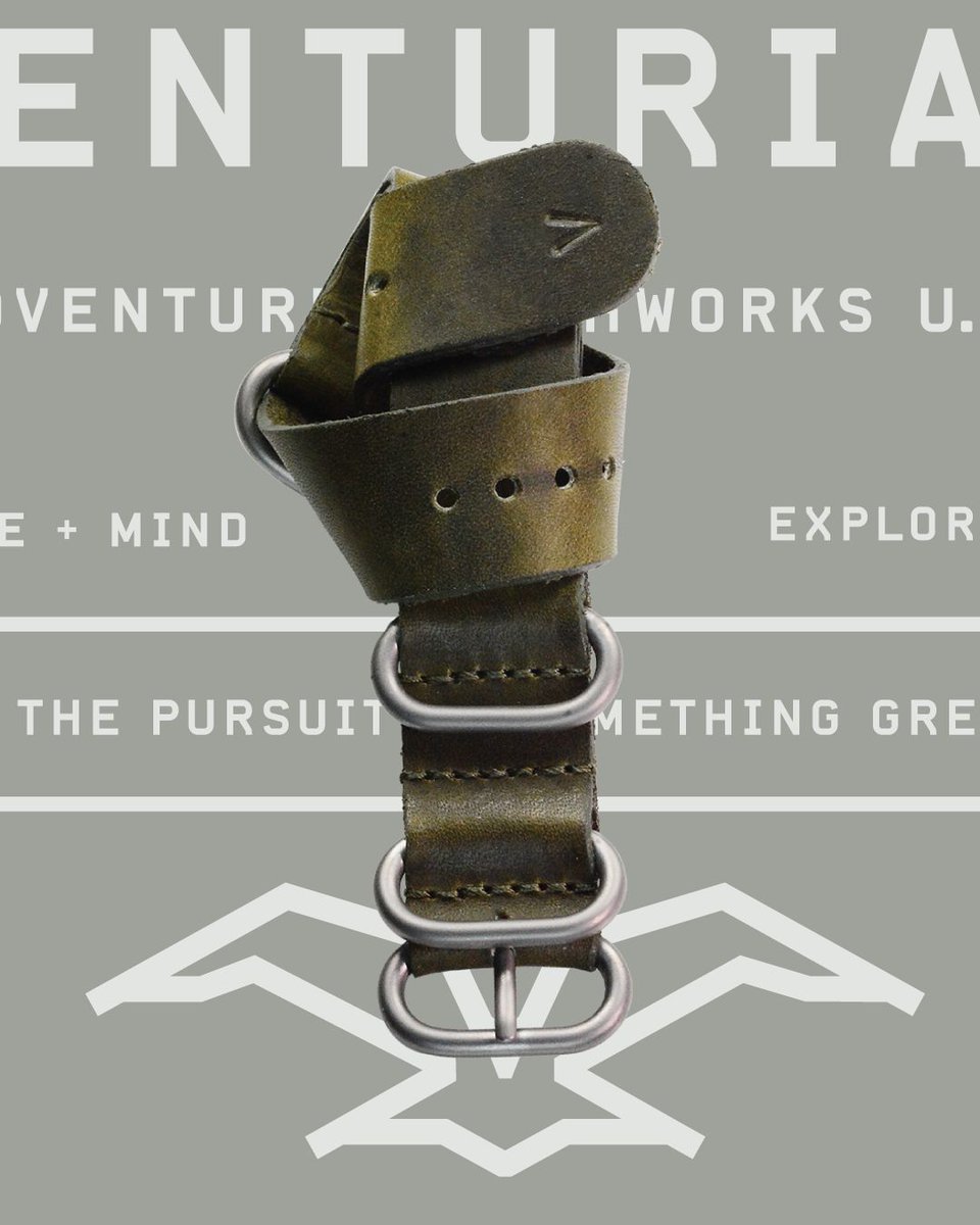 venturianusa's tweet photo. Shop the new Horween Leather Straps on our website. Soft, high-quality leather with four stainless steel rings to match your Wildsider or any other 20mm watch you own. 

#watchstrap #watchband #watchesofinstagram #watch #leatherstrap #leathernatozulu https://t.co/inaswEnO3U
