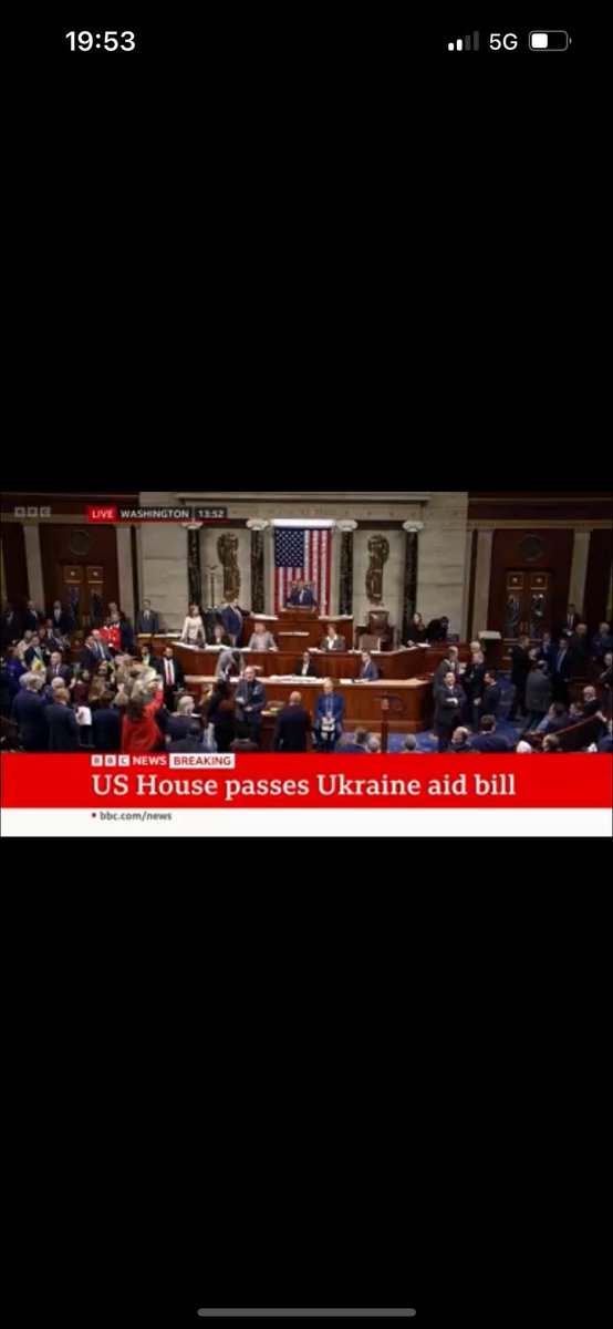 US House of Representatives just approved $61 bn additional military support for Ukraine. The massive majority in favour (311-112) is a reminder that Ukraine still enjoys very high US political support. What a tragedy that Republican infighting has held it hostage for so long