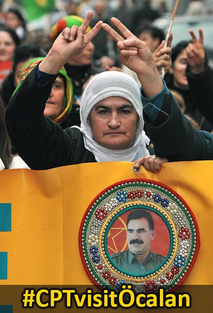 Kurd di pêşengiya rêber Apo de êdî xwedî îradeyek mezinin û ji xwe re riya rast ya wan bigihîne azadiyê dîtine. Ew rê jî riya Rêber Apo ye.
#CPTvisitÖcalan