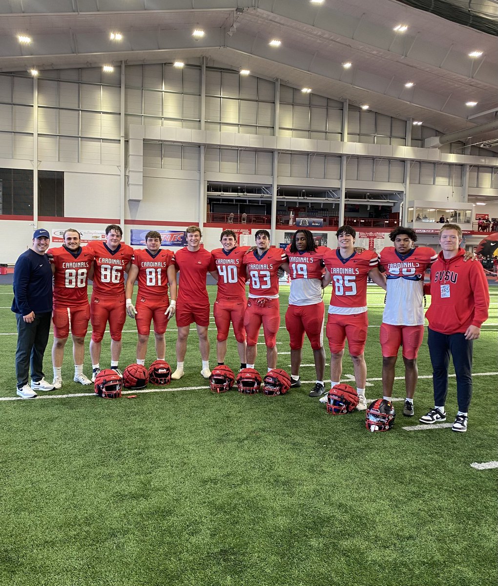 Successful spring game to finish off spring ball! Proud of these dudes for bringing it every single day. Excited for what these 2024 Cardinals are going to do this fall! #TEchnicians #EarnIt🎯