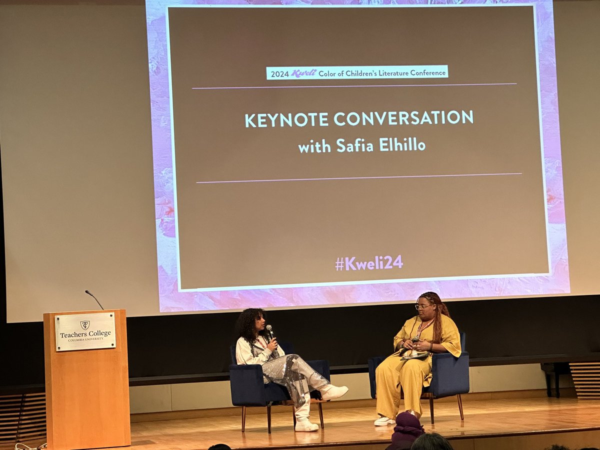 #kweli24 listening to @mafiasafia in conversation with @ArielVanece “I have no reverence for the English language so I have no problem breaking it or messing with it” - approaching writing through the lens of play. A convo full of insight and wisdom