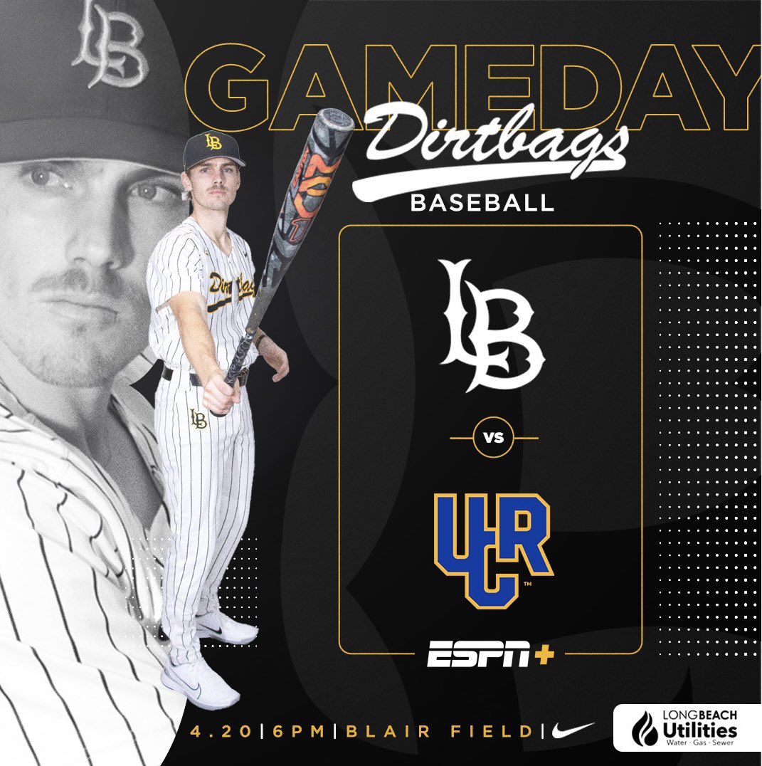 GAMEDAY The Dirtbags take on UC Riverside for game ✌️ of the series! Make sure to stick around for our POSTGAME FIREWORKS 🎆 #skoBags