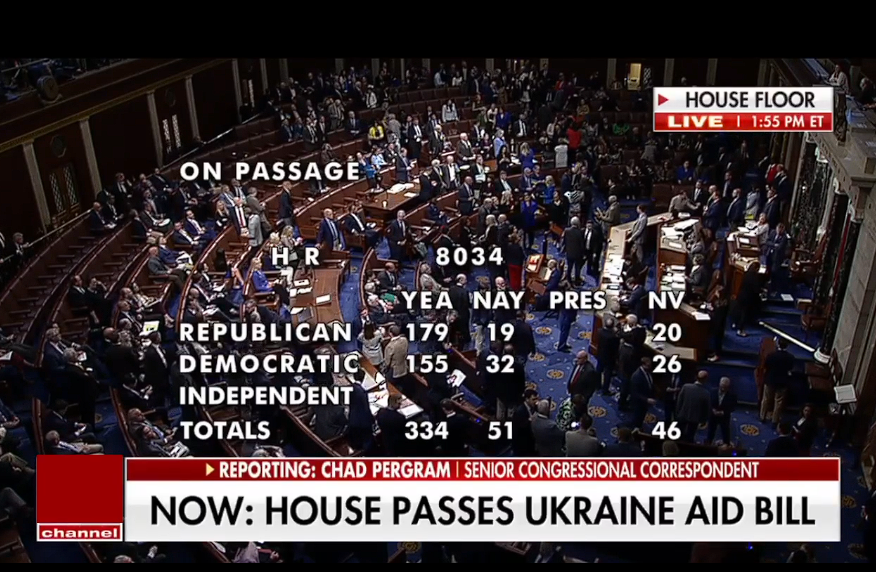 US House approves $60B in non-auditable Ukraine foreign aid kickback pipeline to shore up dark money 2024 election interference plans. We'll never know how much of this money will be used to pay for this summer's riots.