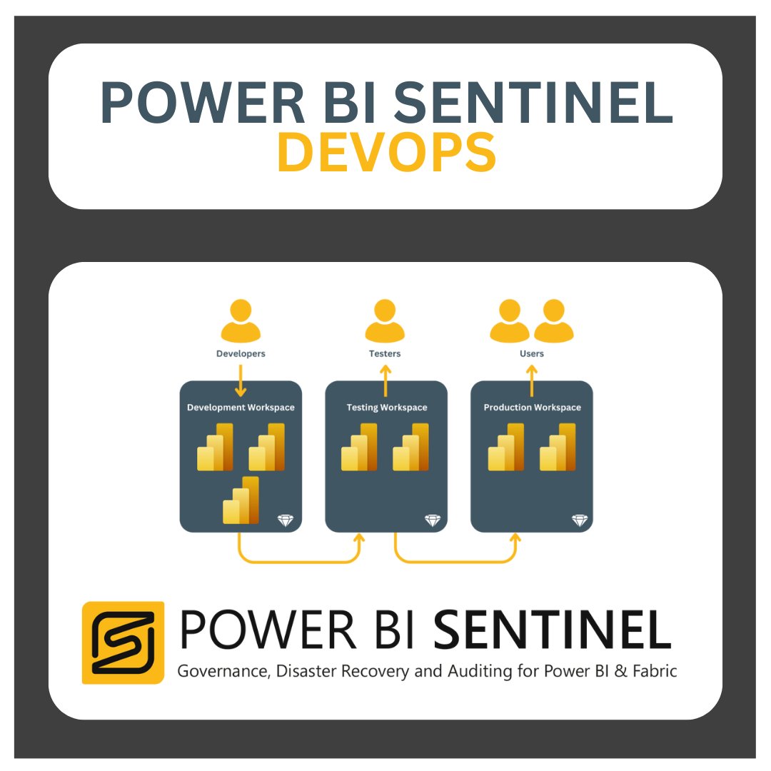 Best Practices for #DevOps in Power BI👈 Yes, it's true, Power BI doesn't have great support for #DevOps processes, but we can still manage it with good development practices.👏 If you want to read more about practices for DevOps in Power BI read here: powerbisentinel.com/power-bi-devop…📚