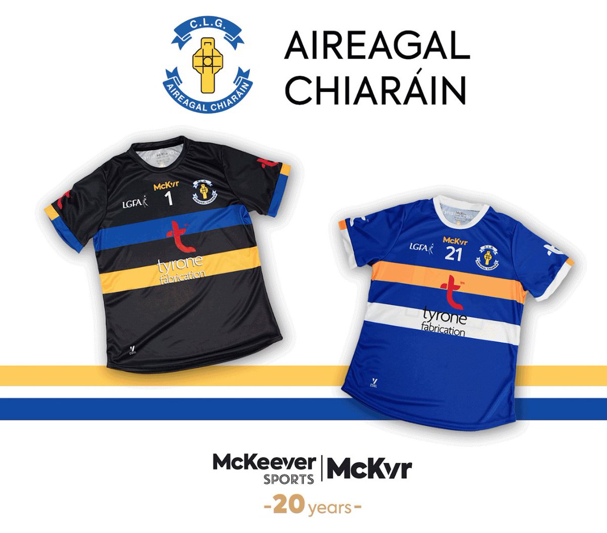 🌟 New season, new jerseys! 🌟 Check out these brand new LGFA @ErrigalCiaran1 jerseys - fresh off the press and ready for action. The ladies will be out on the field in style with these vibrant colours and sleek design 🤩