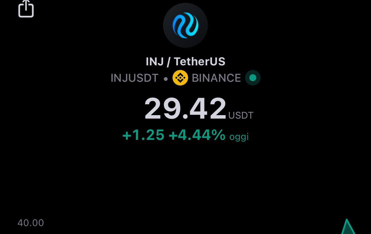 You follow my plan ? Now you happy Enjoy $INJ