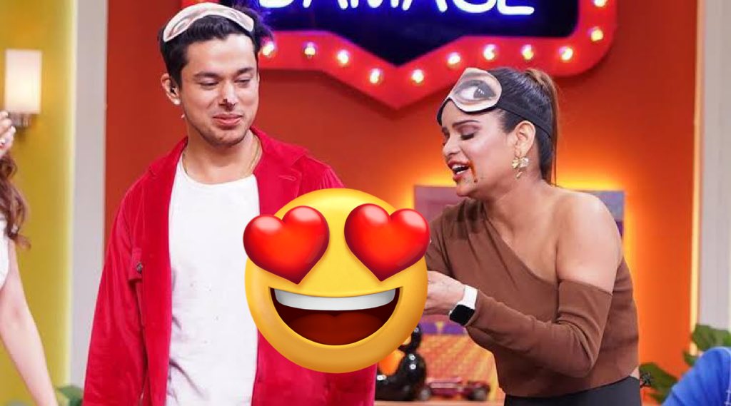 Pratik and Archana having fun On the set of Entertainment ki raat housefull

1 YR OF ARCHANA IN EKRH 
#ArchanaGautam #Pratik #PratikSehajpal 
#ArchanaKeAngare