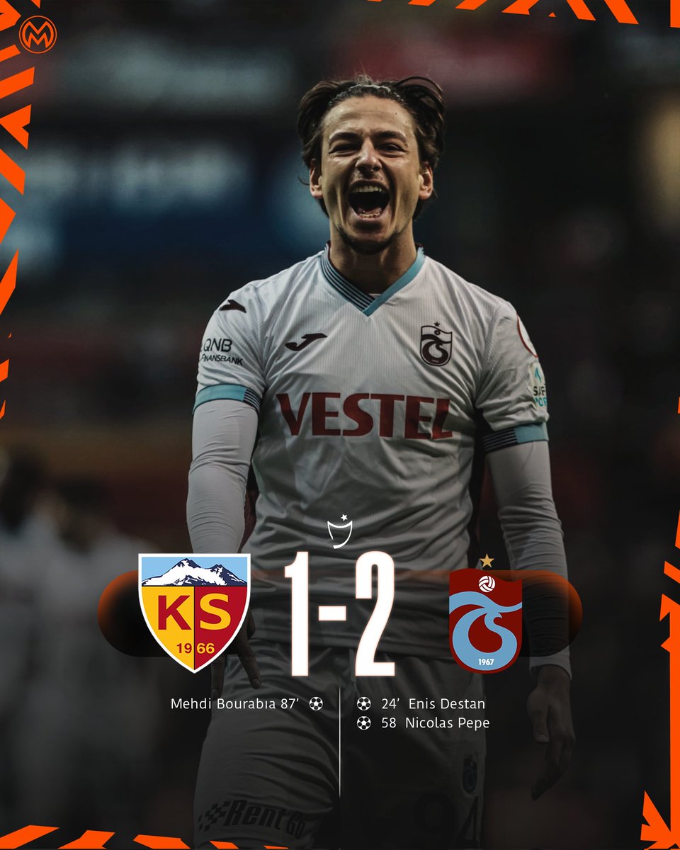 Trabzonspor'da deplasmanda Kayserispor'u 2-1 mağlup etti. Maç hakkındaki düşünceleriniz nelerdir?