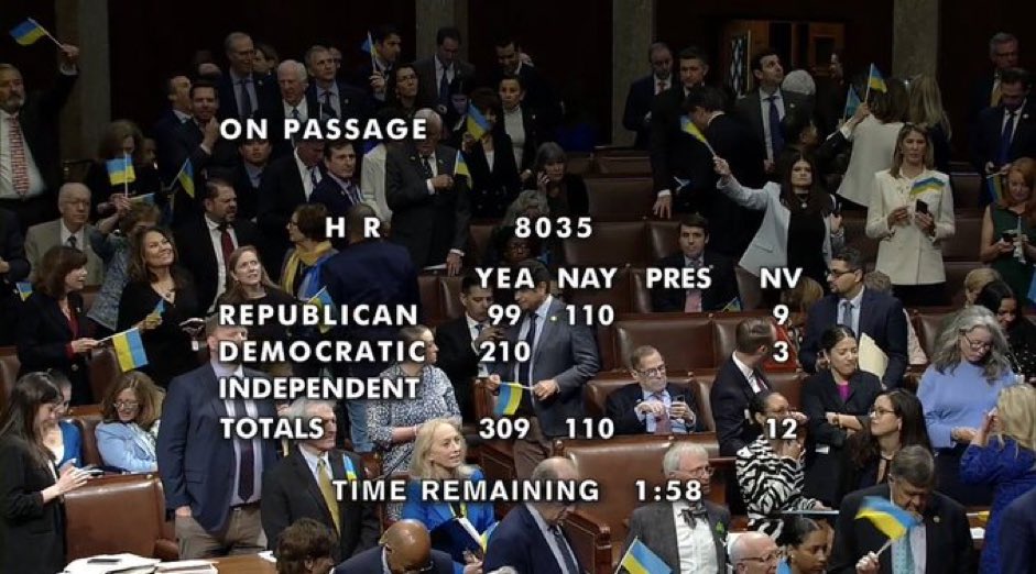 🚨 BREAKING: The U.S. House had PASSED another $61 BILLION in aid for Ukraine. DO YOU SUPPORT THIS?