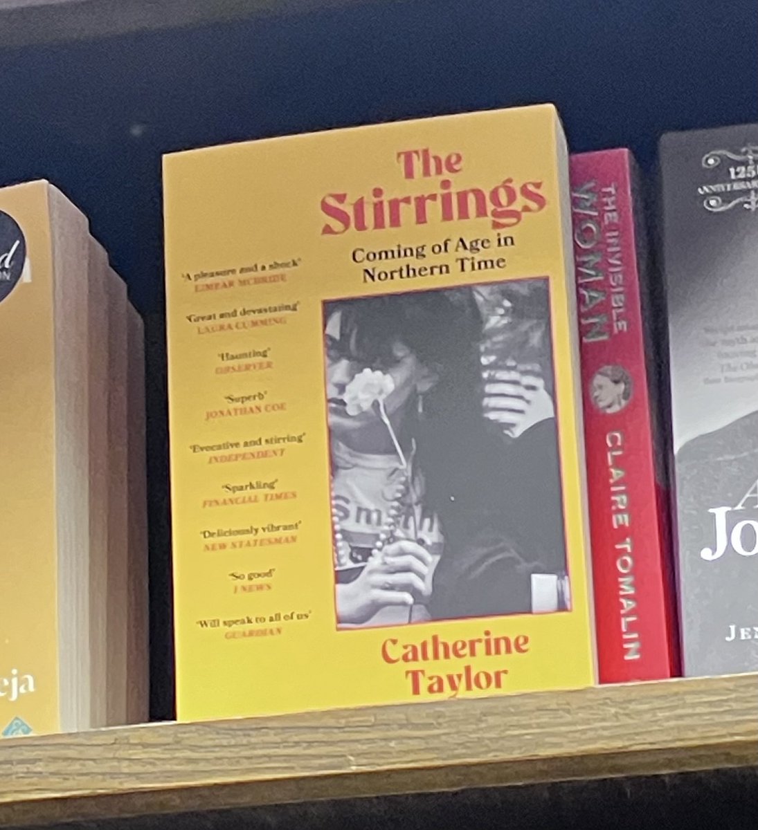 Signed copies of #TheStirrings now available ⁦@heffersbookshop⁩ - with thanks to bookseller Ewan! #Cambridge