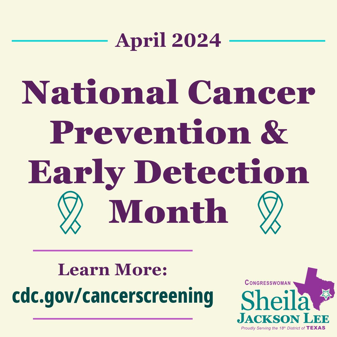 April is Cancer Prevention and Early Detection Month!   Are you getting routine cancer screenings? Preventing cancer or detecting it early can lead to #BetterOutcomes for your health.   Learn more: cdc.gov/cancerscreening