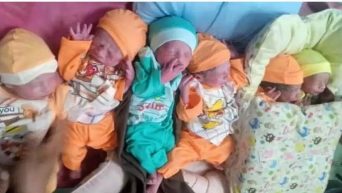 Woman in pakistan gave birth to sextuplets.

There is a thing called #PopulationControl. How do you do that in such cases?