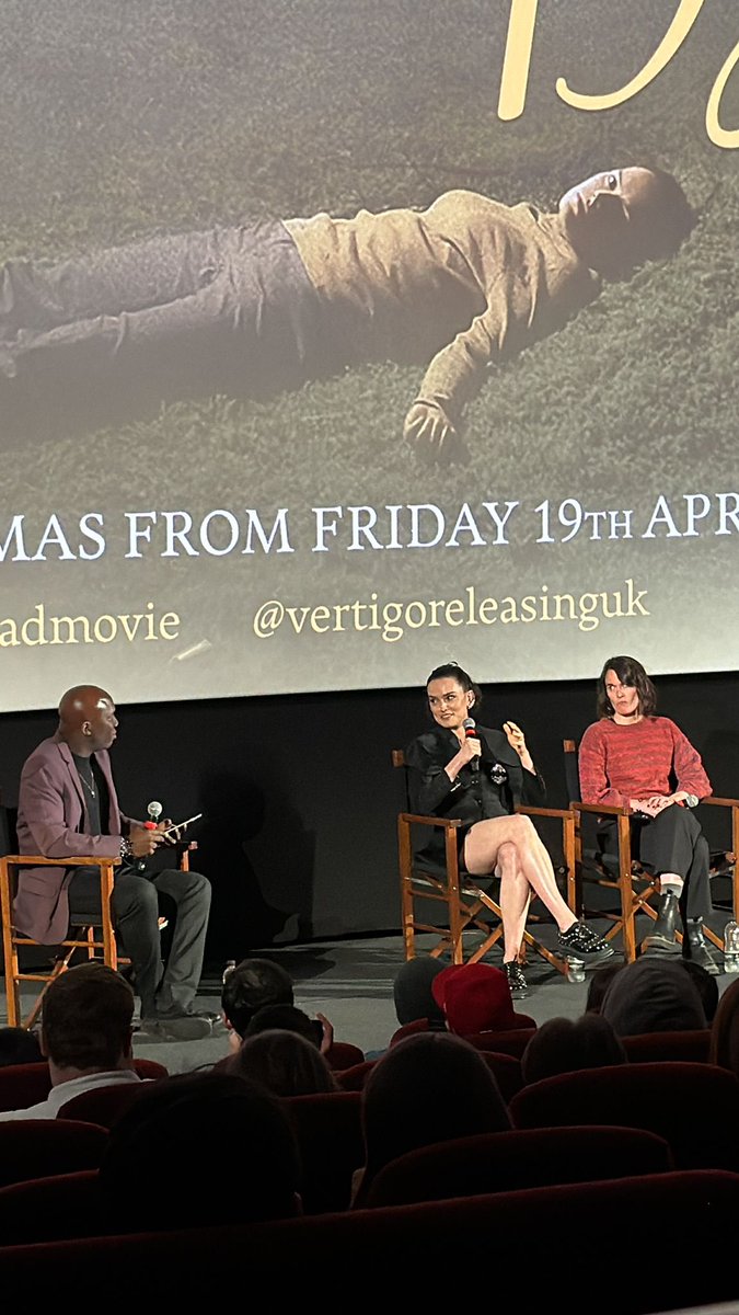 Some snaps from a very fun night hosting the Q&A for Sometimes I Think About Dying with Daisy Ridley and director Rachel Lambert! Highly recommend seeking out this beautiful film - it’s a good’un. Out in UK cinemas now.