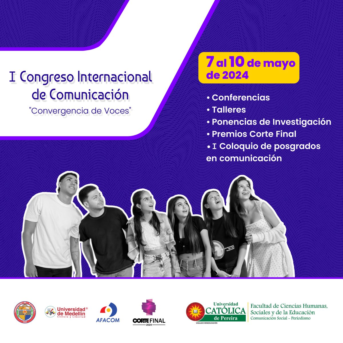 cuau's tweet photo. Recibí con gusto la invitación para participar como conferencista del Congreso Internacional de Comunicación de Colombia, organizado por varias universidades, con el tema "La comunicación multiplataforma ininterrumpida: sus aportes y perspectivas". Agradezco esta distinción. https://t.co/bSCGV6Hbqw