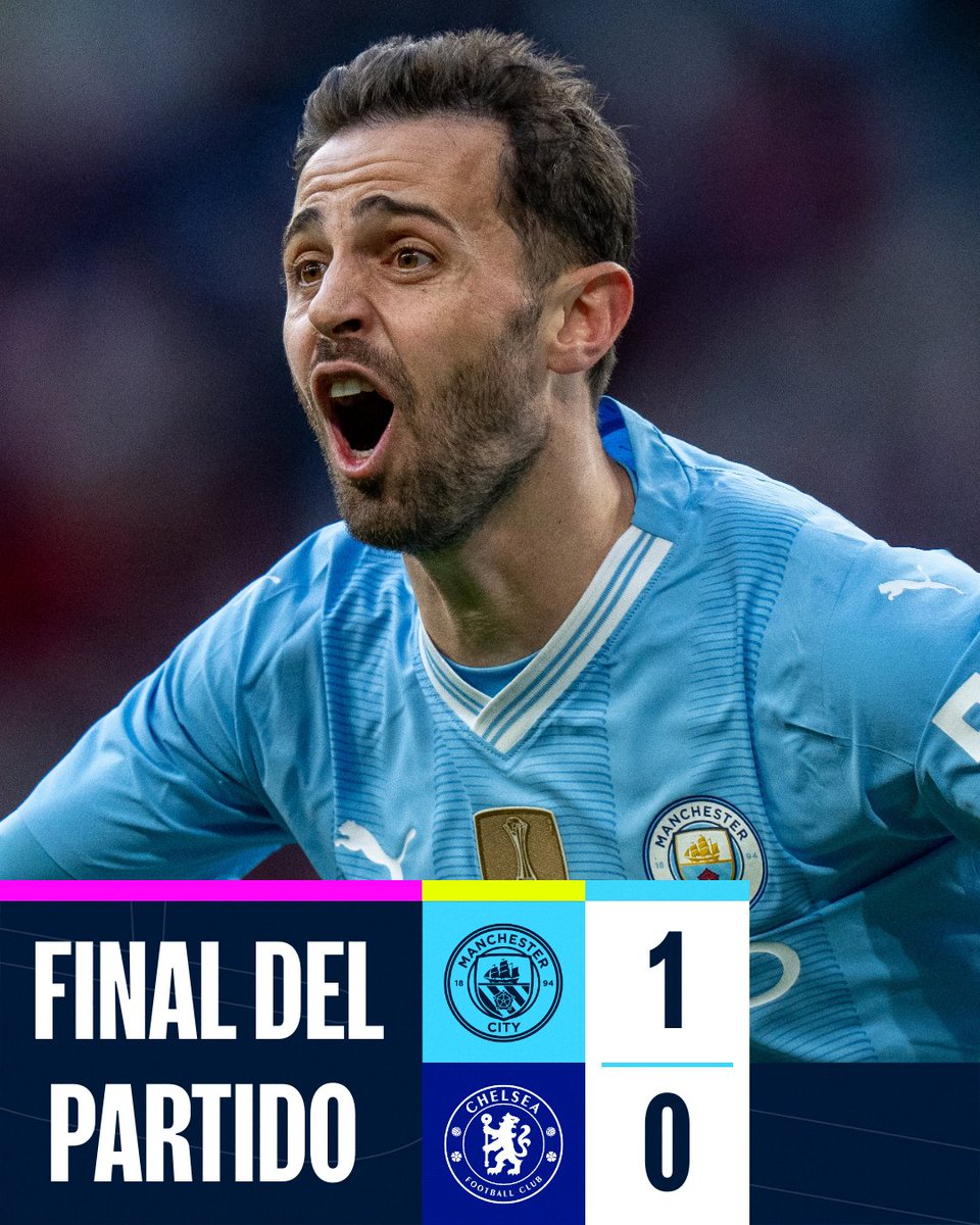 FINAL DEL PARTIDO | ¡Bernardo nos lleva a la final! 🤩🏆

🩵 1-0 🔵 #FACup